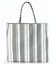 LARGE 2 WAY TOTE 2ウェイドーブグレースクリプト