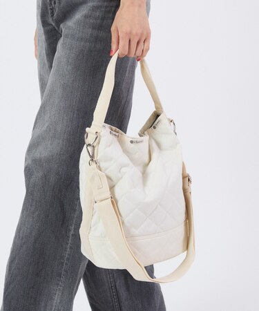 CONVERTIBLE BUCKET BAG メレンゲドーンキルト｜レスポートサックの 