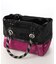 MEDIUM 2 WAY TOTE ２ウェイパープル/ブラックシャイン