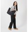 LG REVERSIBLE PKT TOTE 2ウェイブラック/ニュートラルレオパード