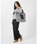 LG REVERSIBLE PKT TOTE 2ウェイブラック/ニュートラルレオパード
