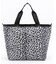 LG REVERSIBLE PKT TOTE 2ウェイブラック/ニュートラルレオパード