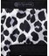 LG REVERSIBLE PKT TOTE 2ウェイブラック/ニュートラルレオパード
