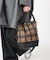 CONVERTIBLE BUCKET BAG コージータータンブラック