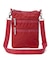 3 ZIP CROSSBODY ロージーレッド