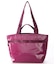 TWO HANDLE ZIP TOTE パープルベリーシャイン