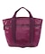 TWO HANDLE ZIP TOTE パープルベリーシャイン