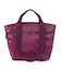TWO HANDLE ZIP TOTE パープルベリーシャイン