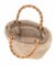 XS BAMBOO TOTE ファーストウォームベージュファー