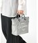 MEDIUM 2 WAY TOTE 2ウェイドーブグレースクリプト
