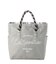 MEDIUM 2 WAY TOTE 2ウェイドーブグレースクリプト