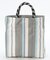 MEDIUM 2 WAY TOTE 2ウェイドーブグレースクリプト