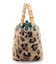 XS BAMBOO TOTE ウォームキャメルレオパードファー