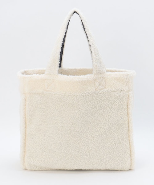 TWO WAY DENIM TOTE ミディアムデニムウォッシュ/シェルパ
