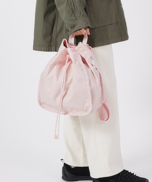 CINCH BACKPACK ピーチブラッシュ｜レスポートサックのアウトレット