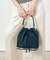 MED DRAWSTRING BAG シャドウブラック