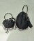 MED DRAWSTRING BAG シャドウブラック