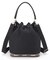 MED DRAWSTRING BAG シャドウブラック