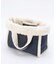 SMALL TWO WAY DENIM TOTE ミディアムデニムウォッシュ/シェルパ