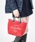 MEDIUM 2 WAY TOTE ２ウェイロージーレッドスクリプト