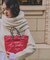MEDIUM 2 WAY TOTE ２ウェイロージーレッドスクリプト