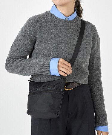 MINI BUCKET SHOULDER BAG リサイクルドブラックJP｜レスポートサック 