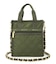 CHAIN MINI N/S TOTE ダークオリーブチェーンキルト