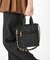 CHAIN MINI N/S TOTE ブラックチェーンキルト