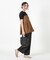 CHAIN MINI N/S TOTE ブラックチェーンキルト