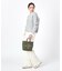 MEDIUM 2 WAY TOTE ２ウェイダークオリーブスクリプト