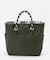 MEDIUM 2 WAY TOTE ２ウェイダークオリーブスクリプト