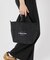 SM REVERSIBLE PKT TOTE 2ウェイブラック/ニュートラルレオパード