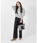 SM REVERSIBLE PKT TOTE 2ウェイブラック/ニュートラルレオパード