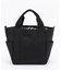SM REVERSIBLE PKT TOTE 2ウェイブラック/ニュートラルレオパード