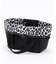 SM REVERSIBLE PKT TOTE 2ウェイブラック/ニュートラルレオパード
