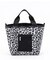 SM REVERSIBLE PKT TOTE 2ウェイブラック/ニュートラルレオパード