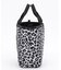 SM REVERSIBLE PKT TOTE 2ウェイブラック/ニュートラルレオパード