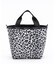 SM REVERSIBLE PKT TOTE 2ウェイブラック/ニュートラルレオパード