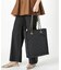 CHAIN N/S TOTE ブラックチェーンキルト
