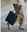 CHAIN N/S TOTE ブラックチェーンキルト