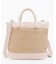 TOP HANDLE CROSSBODY ピーチブラッシュラフィア