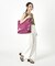 LARGE 2 WAY TOTE ２ウェイパープル/ブラックシャイン