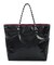 LARGE 2 WAY TOTE ２ウェイパープル/ブラックシャイン