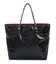 LARGE 2 WAY TOTE ２ウェイパープル/ブラックシャイン