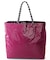 LARGE 2 WAY TOTE ２ウェイパープル/ブラックシャイン