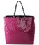 LARGE 2 WAY TOTE ２ウェイパープル/ブラックシャイン