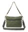 CHAIN COSMETIC CLUTCH ダークオリーブチェーンキルト