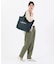 LG REVERSIBLE PKT TOTE ２ウェイミッドナイトグリーン
