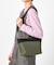 SMALL BUCKET BAG ダークオリーブグリーン/ブラック