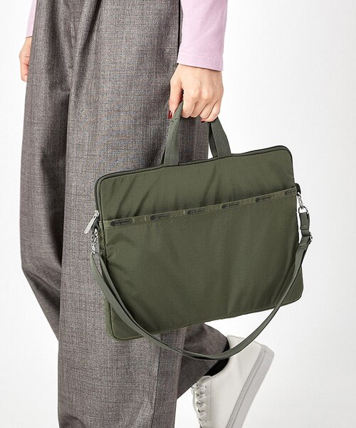 TH LAPTOP CASE 15 ダークオリーブ ｜レスポートサックのアウトレット
